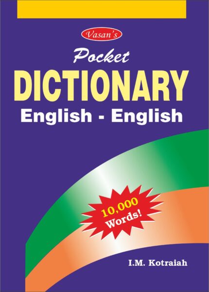 Pocket DICTIONARY ENGLISH-ENGLISH