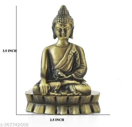BUDDHA  Metal for Car dash board, office,
