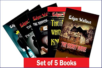 EDGAR WALLACE SERIES - 5 BOOKS SET