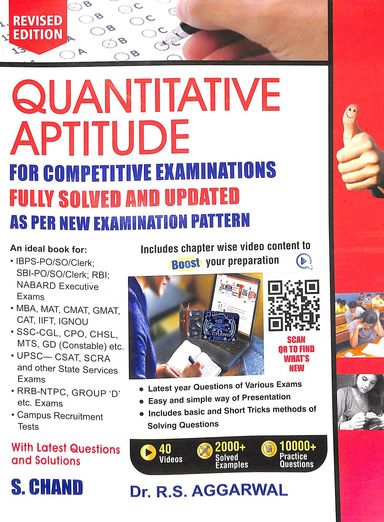 Quantitative Aptitude For Competitive Examinations - R.S.Aggarwal